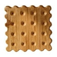 thumbnail image 1 of Tea Cup Mat Log Color Wooden Coaster Household, 1 of 6