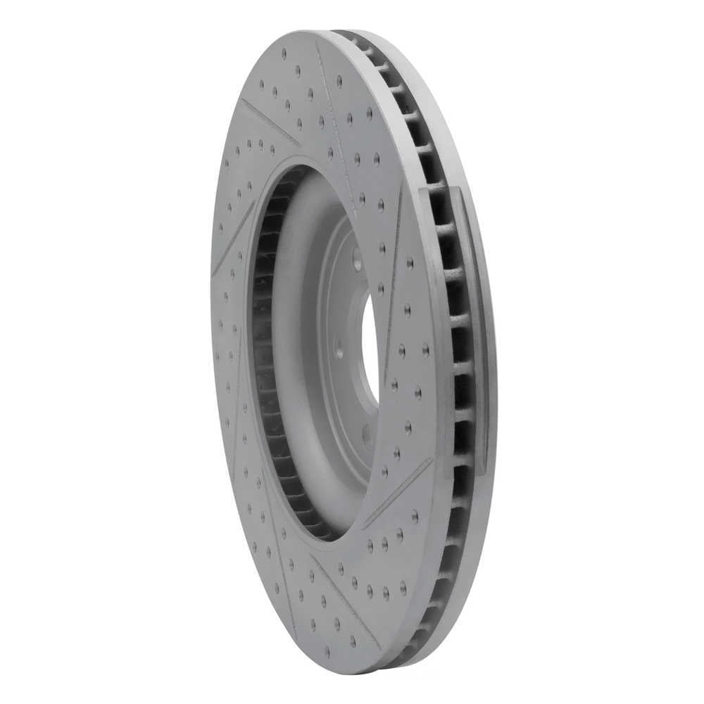 Dynamic Friction Company 830-20020L DFC Geoperformance Rotor - Drilled and Slotted