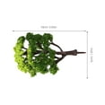 thumbnail image 2 of BESTONZON Scenery Model Tree Greenery for Living Room and Kitchen 12Pcs, 2 of 7