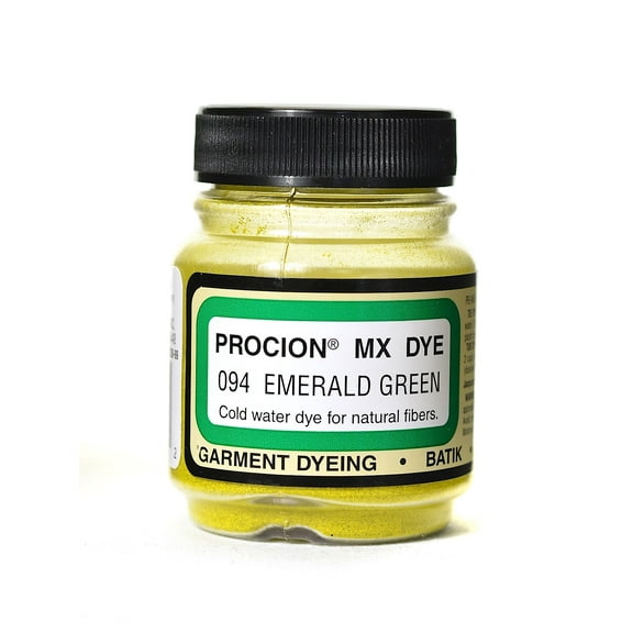 Procion MX Fiber Reactive Dye emerald green, 094, 2/3 oz. (pack of 3)