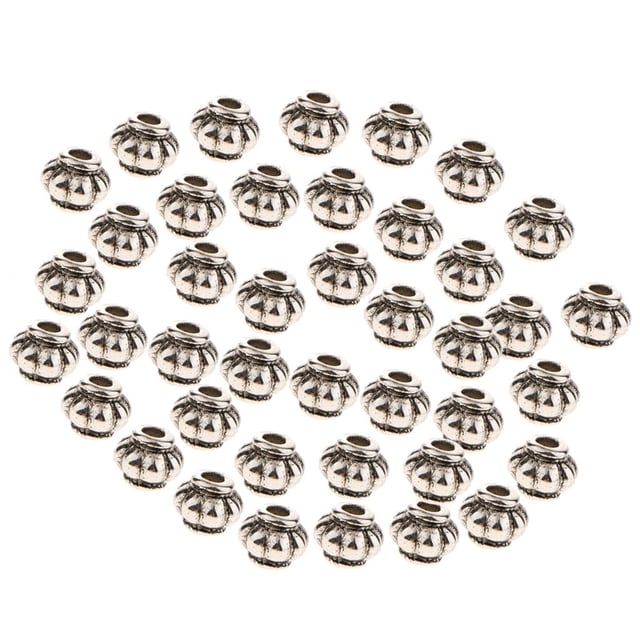 100pcs Granos de de La Calabaza Granos de La Colgantes Del Collar de La Joyería
