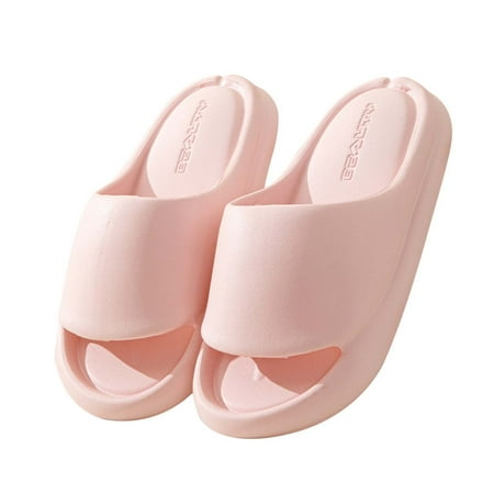 

Jsezml Slippers for Women Non Slip Shower House Sandals Open Toe Thick Sole Platform Sandals Indoor Outdoor Beach Slides