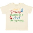 thumbnail image 3 of Inktastic Chef like Daddy Boys or Girls Toddler T-Shirt, 3 of 5
