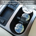thumbnail image 3 of Thirstystone Blue Flowers Single Absorbent Coaster for Vehicle Cup Holder, 3 of 6