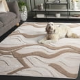 thumbnail image 3 of SAFAVIEH Vermont Lanford Abstract Area Rug, Ivory/Beige, 5' x 8', 3 of 8