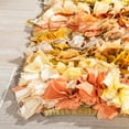 thumbnail image 4 of SAFAVIEH Rio Dallas Geometric Polyester Shag Area Rug, Gold/Multi, 6' x 9', 4 of 12