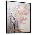 thumbnail image 2 of Designart "Blossom Tree Of Pink II" Floral & Botanical Floater Framed Canvas Wall Art, 2 of 7