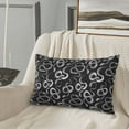 thumbnail image 5 of Fuzoiu Snake Print Fuzzy Pillowcases, Super Soft Pillow Case Cover with Zipper for Bedroom, Sofa, Couch,Cozy Pillow Shams for All Seasons-20"x30", 5 of 6