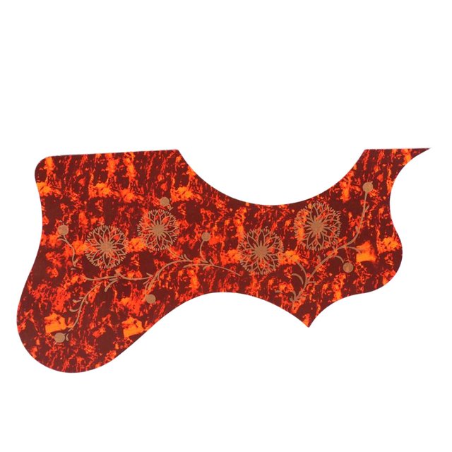 de guitarra acústica de 41 ", guitarra folclórica antiarañazos para diestros shamjiam Placa decorativa antiarañazos
