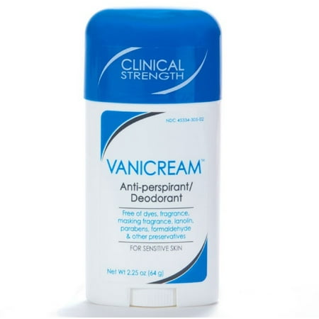 Vanicream Anti-Perspirant Deodorant Clinical Strength Sensitive Skin 2.25