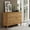 Oak Brown, variant on Modern 6-Drawer Double Dresser, Wooden Chest of Drawers with Oak Brown Wood Finish, 47.2" Wide