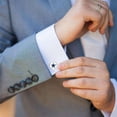 thumbnail image 4 of Gemelos para hombre, puños multifuncionales, gemelos decorativos de moda y versátiles, botones estilo botones, 4 of 6