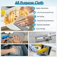 thumbnail image 5 of FIXSMITH Microfiber Cleaning Cloth - Pack of 8, Size: 12 x 16 in, Multi-Functional Cleaning Towels, Highly Absorbent Cleaning Rags, Lint-Free, Streak-Free Cleaning Cloths for Car Kitchen Home, 5 of 7
