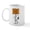 White, variant on CafePress - The Great Pumpkin Is Coming Mug - 11 oz Ceramic Mug - Novelty Coffee Tea Cup