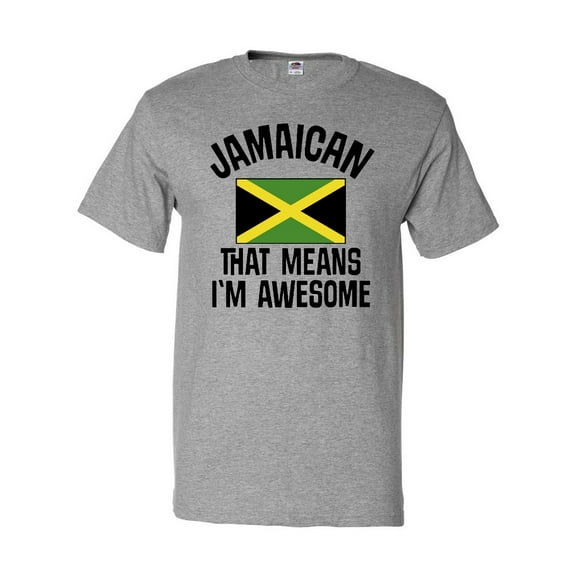 Inktastic Jamaica Awesome Jamaican T-Shirt