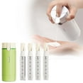 thumbnail image 2 of TIELUTT 4 in 1 Travel Dispenser Bottle for Toiletries Portable Bulk Toiletries Bottles 3oz Travel Containers for Toiletries Computer Storage Container Cute Shampoo and Conditioner Bottles Bag for Tra, 2 of 5