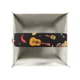 thumbnail image 4 of POLERO Decorative Tissue Box Cover Square with Mexican Turkey Guitar Pattern Tissue Box Holder Waterproof PU Leather Modern Facial Organizer for Bathroom/Car/Office Home Decor, 4 of 7