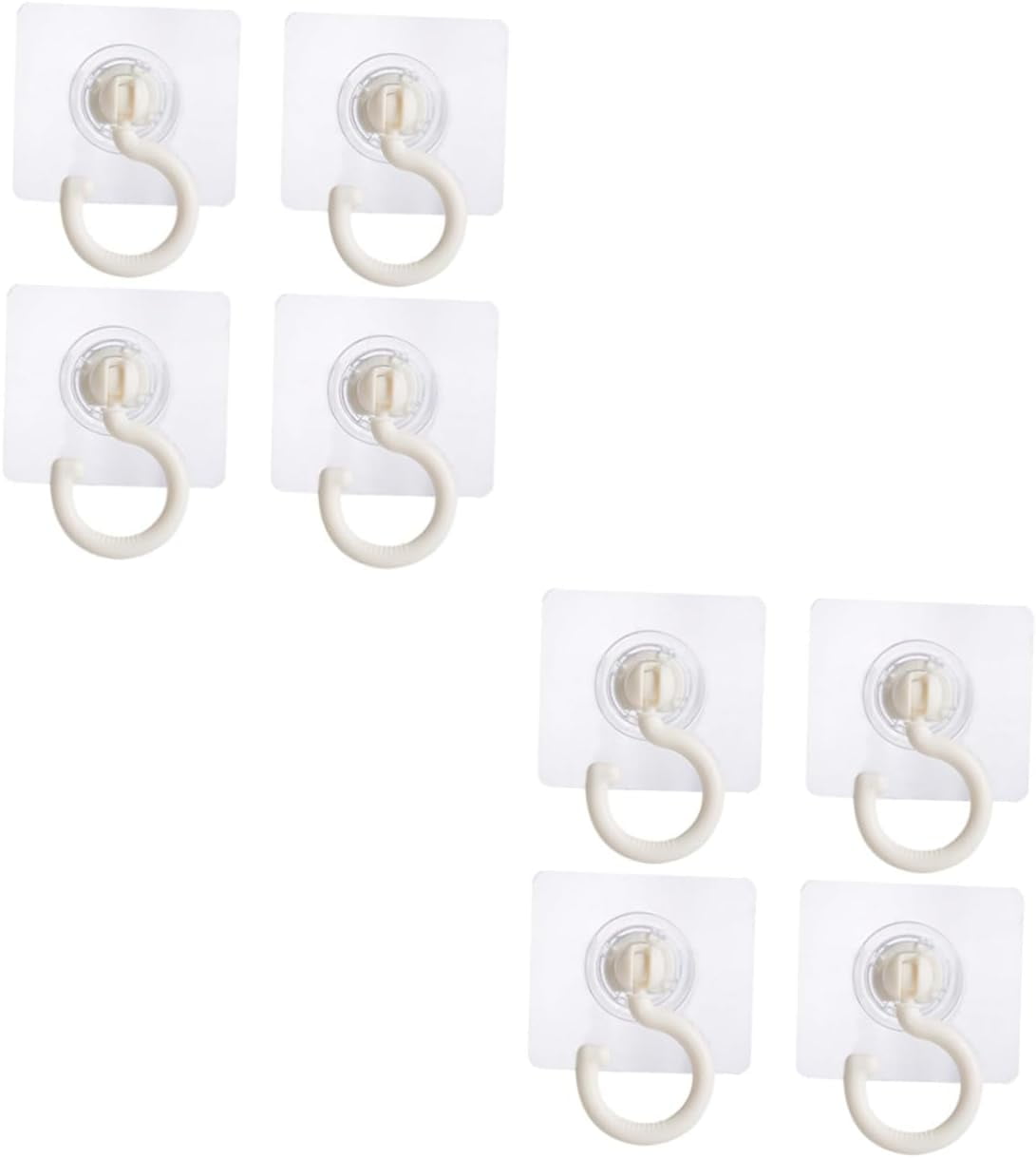 8 Pcs Ceiling Swivel Hook Heavy Duty Ceiling Hooks Clear Stand Heavy