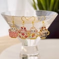 thumbnail image 6 of Wrapables Nature Charms for Jewelry Making Enamel Pendants, (Set of 20), Cats in a Cup, 6 of 6