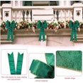 thumbnail image 6 of XEAZON Green Velvet Bows for Christmas, 11 X 24 inch Vintage Green Bow, Golden Edged Velvet Tree Topper Ornament for Wreaths, Front Door, Stairs, Fireplace, Xmas Tree Topper, Outdoor Indoor (2Pcs), 6 of 6