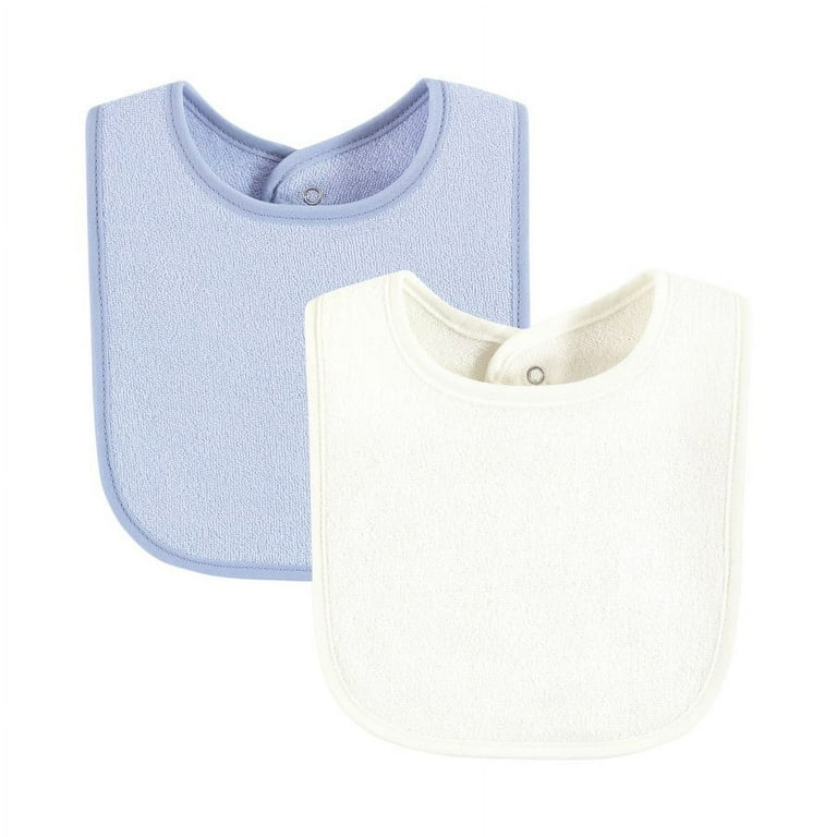 【★安心の定価販売★】 Baby Hudson Girls Pink Lining, Waterproof with Bib Drooler スタイ・バープクロス