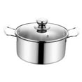 thumbnail image 5 of CIMAXIC Household Pot Stainless Steel Easy Cleaning 1Pcs 7.9X6.9X3.5In, 5 of 8
