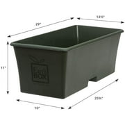 EarthBox Original Garden Kit with Standard 7-7-7 Fertilizer - Dark Green