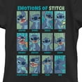 thumbnail image 2 of Girl's Lilo & Stitch Emotions of 626 Graphic Tee Black Medium, 2 of 4