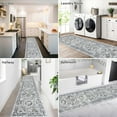 thumbnail image 6 of Yamaziot 2x10 ft Runner Rug for Long Hallway, Laundry Paisley Runner Rug, Farmhouse Kitchen Rug, Non Shedding Washable Rug for Bedroom, Living Room, Dining Room, 6 of 7