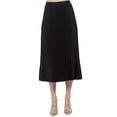 thumbnail image 1 of Falda midi plisada satinada AMAD Casual para mujer Talla S, 1 of 5