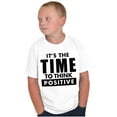 thumbnail image 5 of Time Think Cute Optimistic Gym Crewneck T Shirts Boy Girl Teen Brisco Brands L, 5 of 5