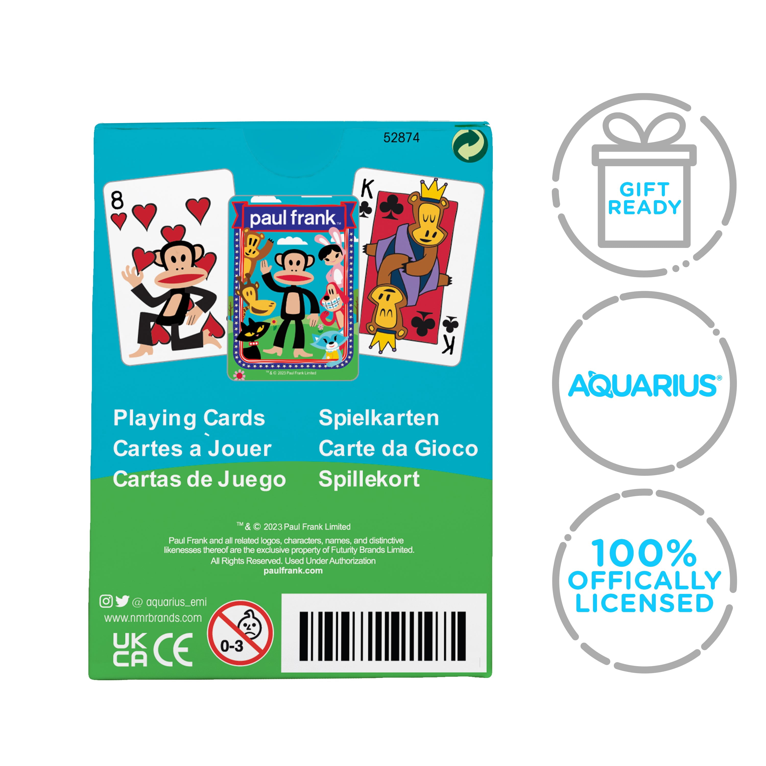AQUARIUS Baraja De Póker Gremlins – Cartas Temáticas De La Película