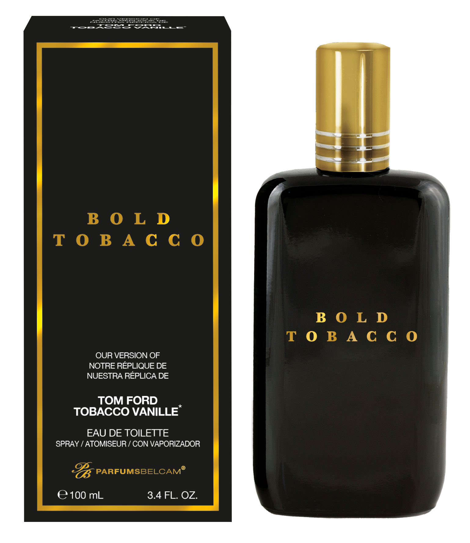 ParfumsBelcam Bold Tobacco Eau De Toilette, 3.4 fl oz photo 2