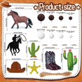 thumbnail image 2 of Gorro de vaquero KEEPARTY de Cake Toppers, 34 unidades, para fiestas, 2 of 6