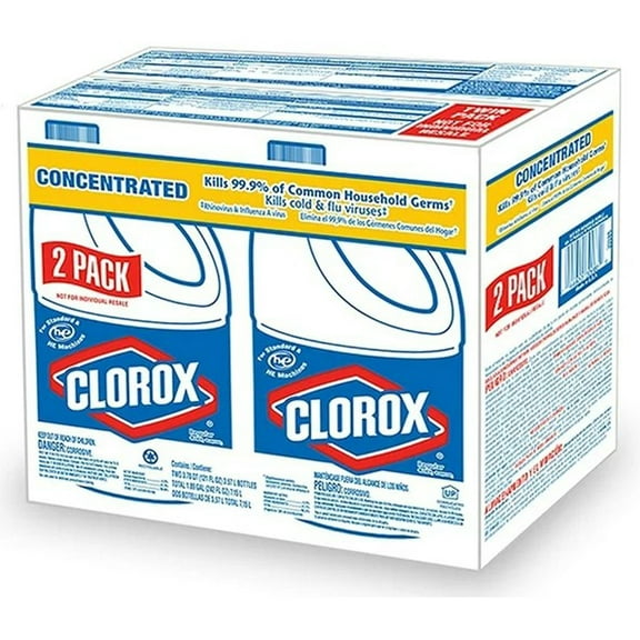 Clorox Regular Bleach 1.27L - 2 Pack