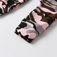 thumbnail image 6 of Newborn Baby Girl Clothes Long Sleeve Letter Ruffle Tops Camouflage Printed Pants and Headband Outfit Set Pink 18-24 Months, 6 of 6