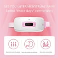 USB Belt Abdominal Massager USB Comfortable Heating Pad Wearable Back Legs Massager 3 Massage