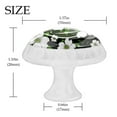 thumbnail image 4 of 4 Pcs Tropical Green Floral Knobs for Kitchen Cabinet Cupboard Dresser Bookcase Drawer Pulls Handles Round Home Decor, 4 of 8