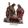 thumbnail image 2 of Nacimiento Escena Navideña Ornamento Sagrada Familia Modelo Acrílico Adorno Coleccionable Religioso Decoración de Mesa Adecuado para Regalar Decoració, 2 of 9