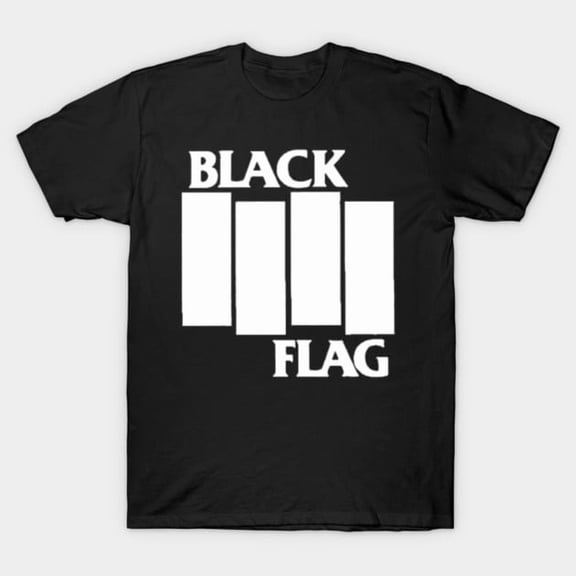 Black Flags Band Punk Rock Music Graphic Retro Vintage Aesthetic Fan Art Print Unisex T-Shirt Y0760, Up to Size 5XL