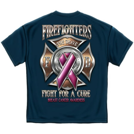 Firefighter T-Shirt Firefighter Race For a Cure cancer awareness