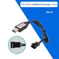 thumbnail image 4 of Chargeur 7.4V 400mA Pile Li-ion SM-4P Jouets RC Télécommande Jouet SM4P Câble de Charge Inverse Portable USB, 4 of 4