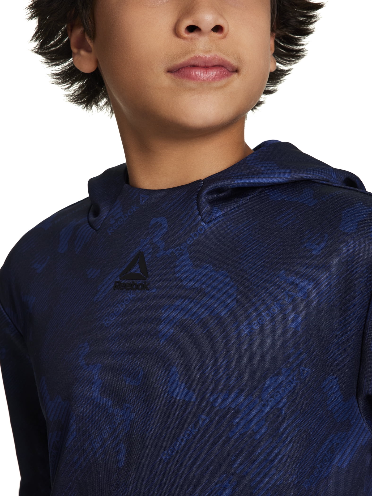 Reebok Boy's Athletic Cool Down Fleece Hoodie, Sizes 4-18
