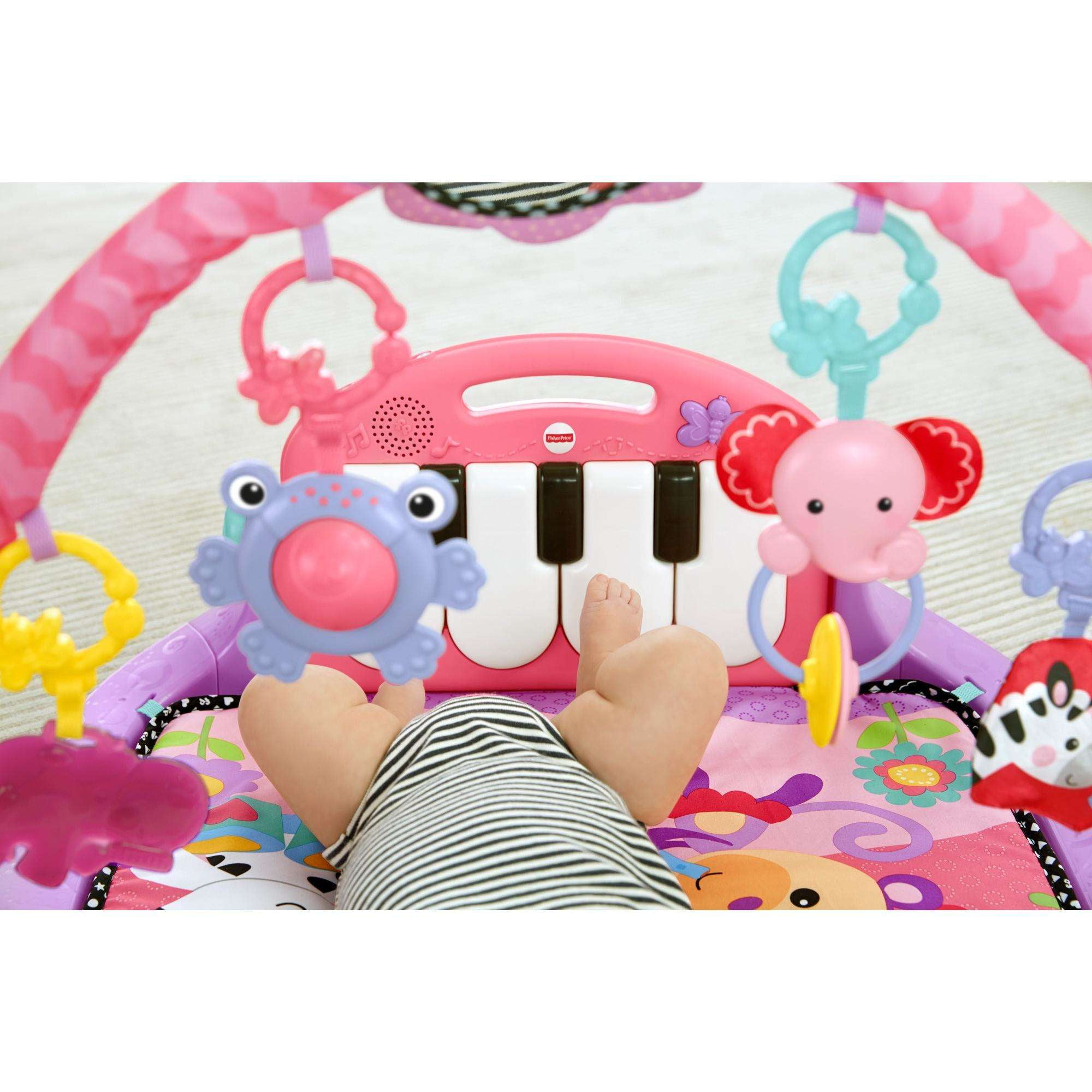 fisher price piano play mat pink