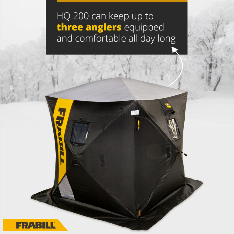 Frabill Incredibly Lightweight Ice Fishing Shelter Hub Hq200, 641100 