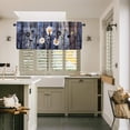 thumbnail image 2 of Rustic Valances 54" W x 18" L - Butterfly Daisy American Country Farm Style Kitchen Curtains Valance for Windows Rod Pocket Farmhouse Kitchen Decor Decorations, 2 of 5