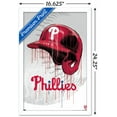 thumbnail image 3 of MLB Philadelphia Phillies - Drip Helmet 22 Wall Poster, 14.725" x 22.375" Framed, 3 of 5