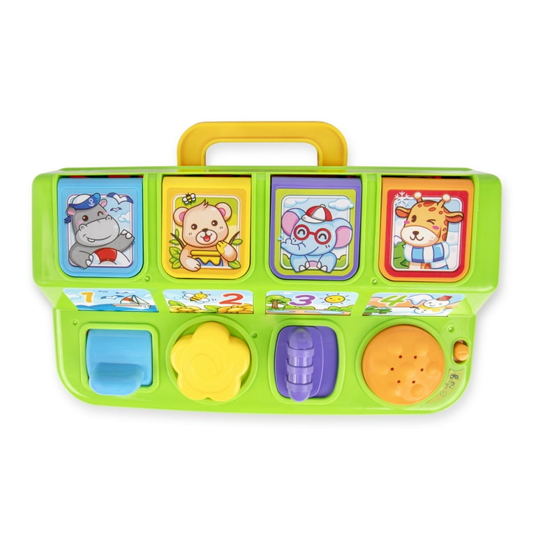 Playkidz Baby Pop Up Toy Toddler Music Cause Effect Toys