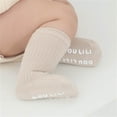 thumbnail image 6 of Coerni Unisex Baby Non Slip Socks Toddler Boys Straight Stripe Crew Socks Little Boy Socks 4t, 6 of 6