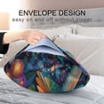 thumbnail image 4 of Satin Pillowcase Home Luxury Envelope Pillowcases Soft And Smooth Hummingbirds & Butterflies Pattern, 4 of 6